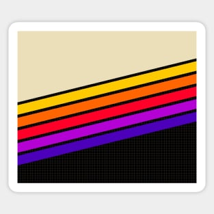 Memphis Pattern 15 / 80s Retro Sticker